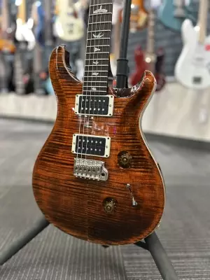 PRS CU24 PAT/THIN ORANGE TIGER